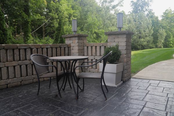 Cost of Stamped Cement Patio Service in Kent